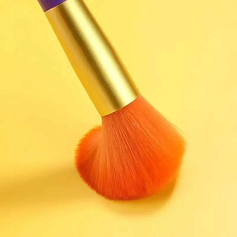 15-Pieces: Rainbow Color High Quality Makeup Brush Set DailySale