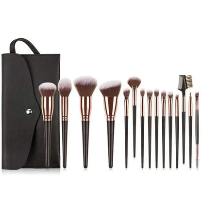 15-Pieces Set: Professional Makeup Brush DailySale