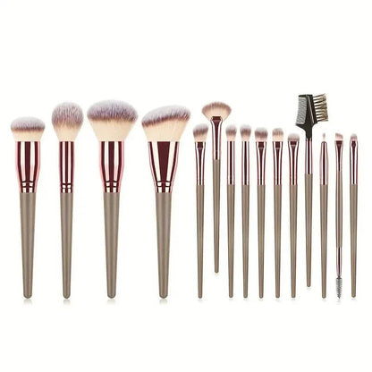 15-Pieces Set: Professional Makeup Brush DailySale
