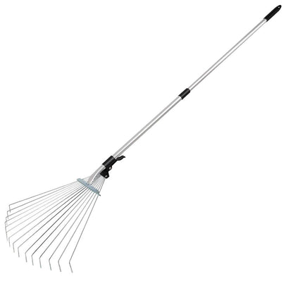 15-Teeth Expanding Stainless Steel Rake DailySale