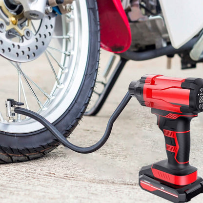 150 PSI 12V Portable Cordless Tire Pump 6000mAh Rechargeable with LED Light DailySale
