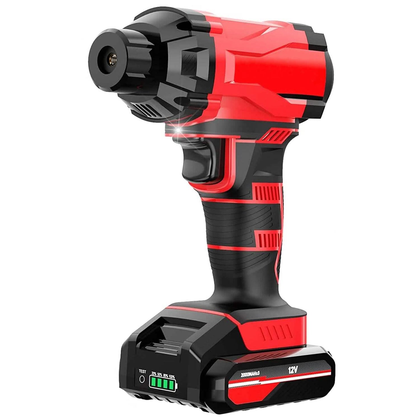150 PSI 12V Portable Cordless Tire Pump 6000mAh Rechargeable with LED Light DailySale