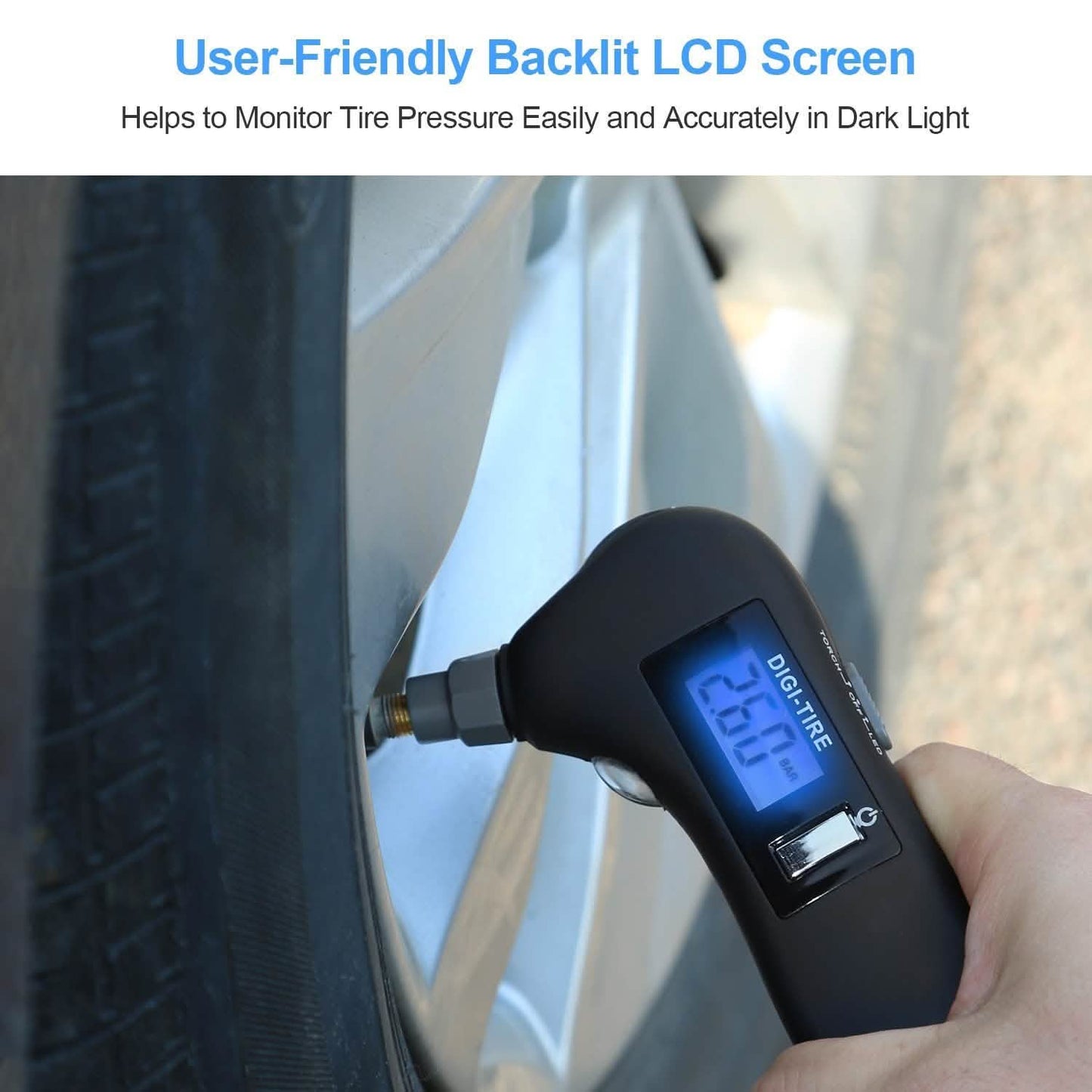 150 PSI Auto Digital Tire Pressure Guage DailySale