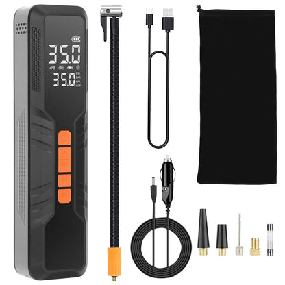 150 PSI Portable Tire Inflator Cordless Digital Air Compressor DailySale