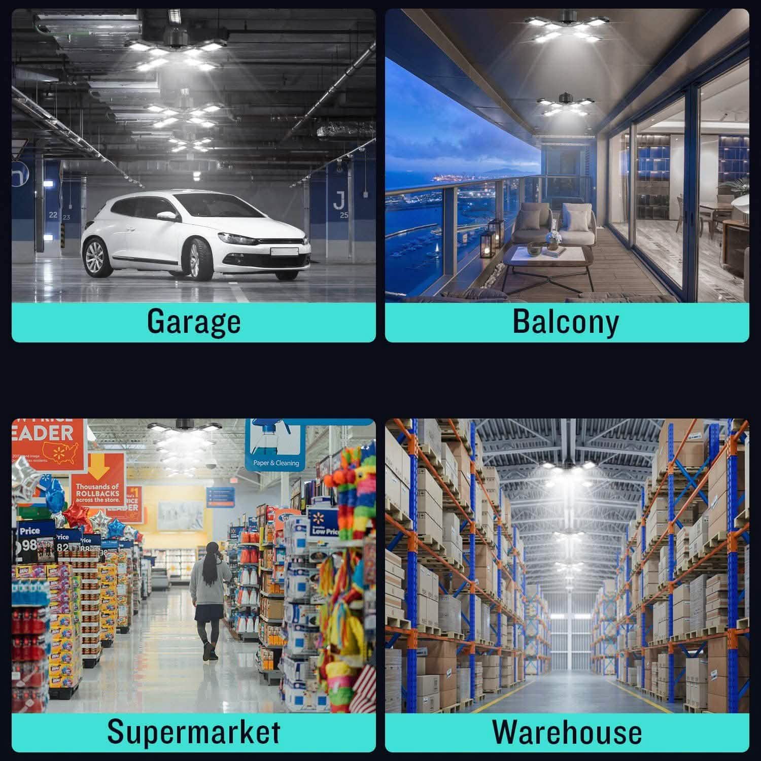 15000LM LED Shop Light with E26/E27 DailySale