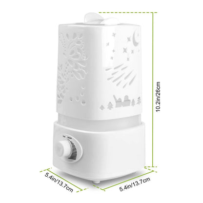 1500ml Ultrasonic Aroma Essential Oil Diffuser DailySale
