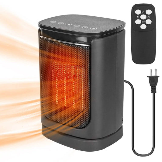1500W Electric Space Heater Ceramic Heater Fan with 3 Modes Remote Control Digital Display DailySale