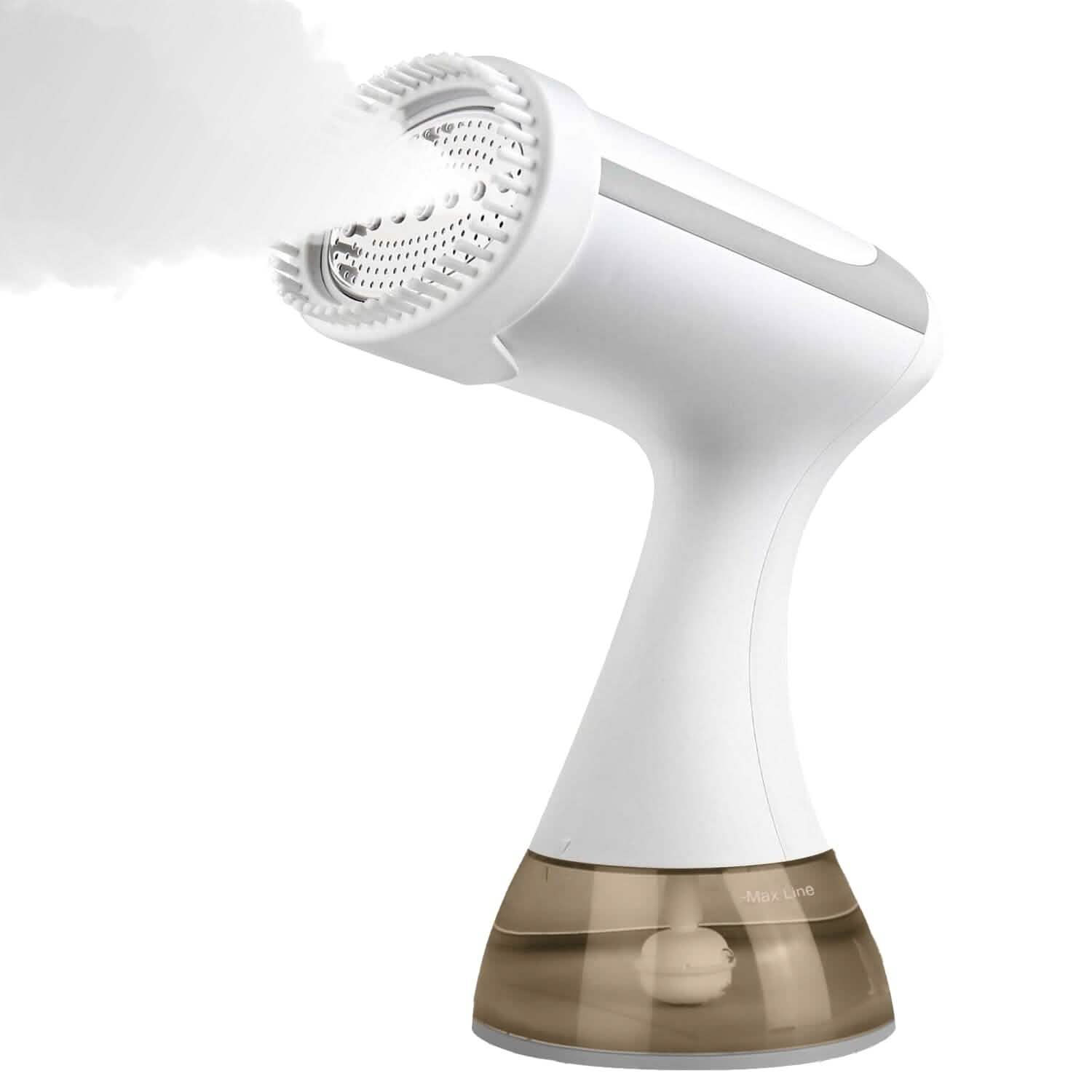 1500W Garment Steamer Portable Handheld Fabric Steamer with Lint Brush Removable 350ml Water Tank DailySale