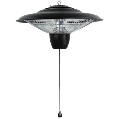 1500W Outdoor Hanging Patio Ultra-Quiet Electric Heating Lamp DailySale