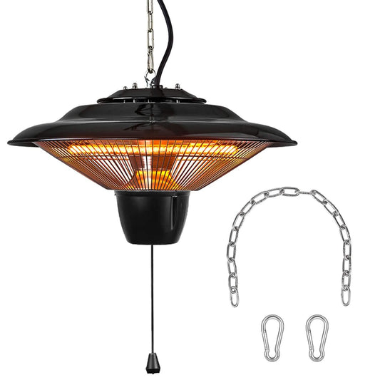 1500W Outdoor Hanging Patio Ultra-Quiet Electric Heating Lamp DailySale