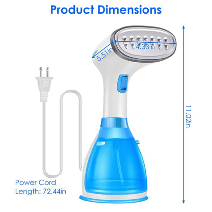 1500W Portable Handheld Clothes Steamer with 2 Brush DailySale