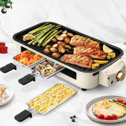 1500W Smokeless Electric Indoor Grill with Removable Non-Stick Plate DailySale