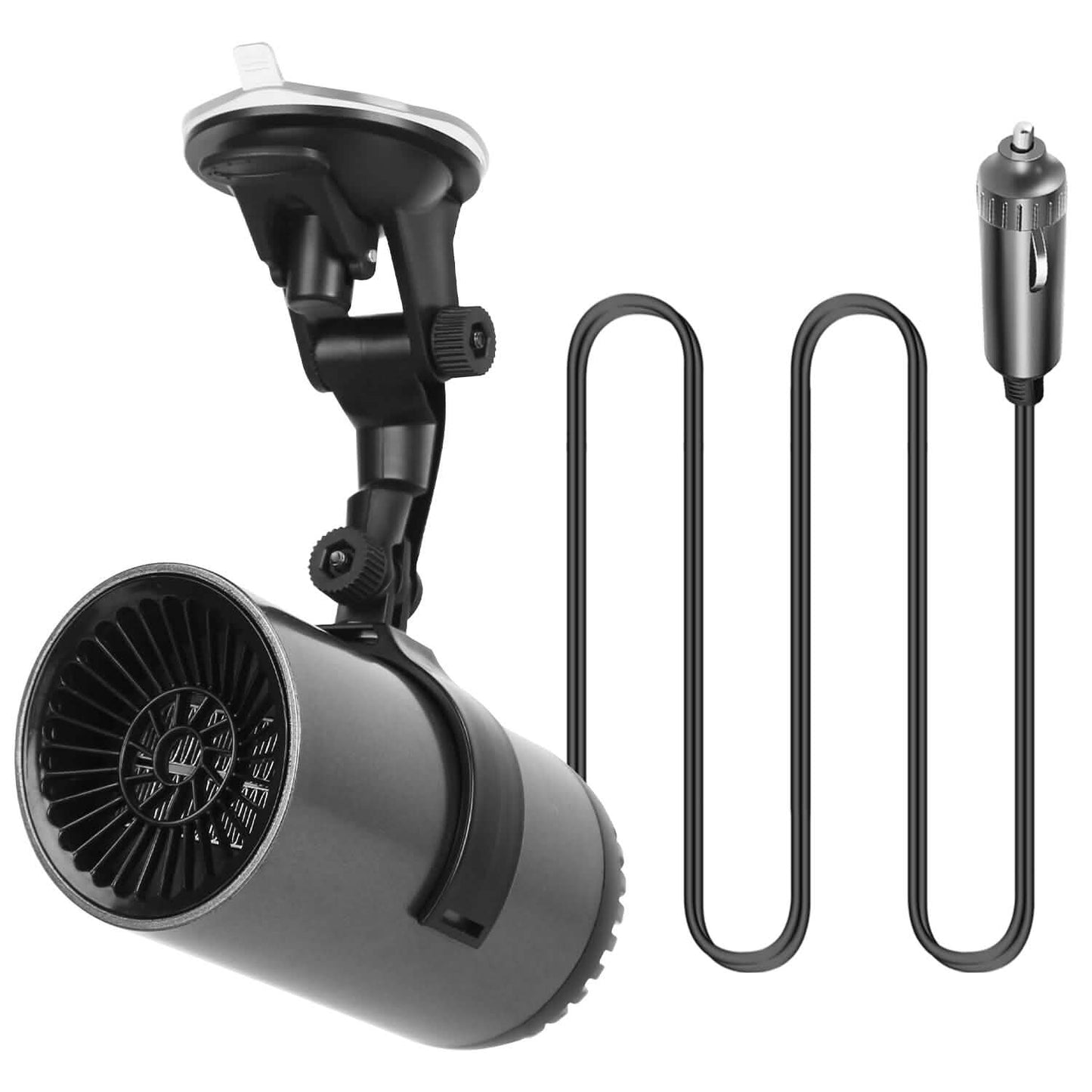 150W Portable Car Heater 2-in-1 Heating Cooling Fan Rotatable Demister Defroster DailySale
