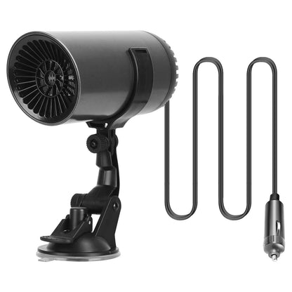 150W Portable Car Heater 2-in-1 Heating Cooling Fan Rotatable Demister Defroster DailySale