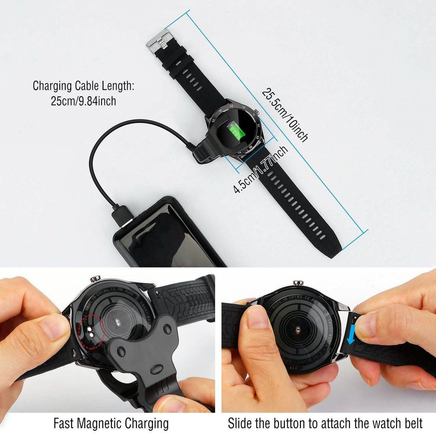 1.54" Wireless Fitness Tracker DailySale