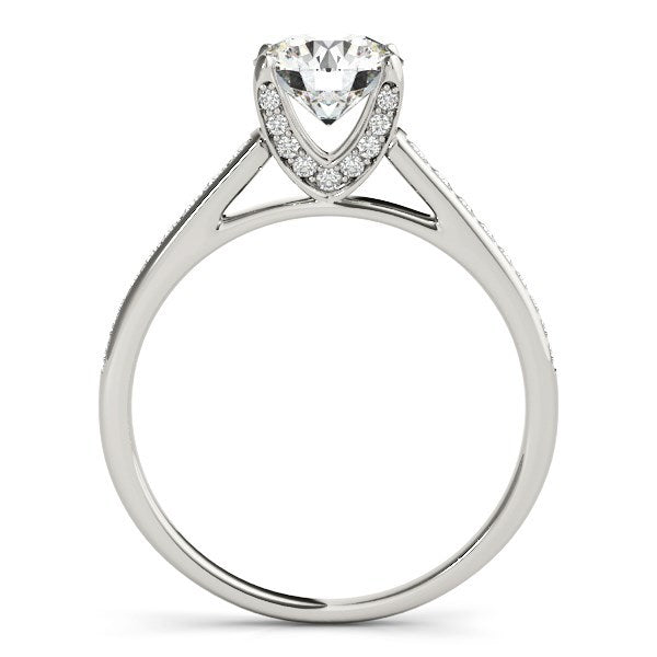 14k White Gold Diamond Engagement Ring With Cathedral Design (1 1/3 cttw) Bids.com