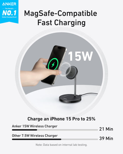 Anker MagGo Wireless Charger (2-in-1 Stand) BOA Anker