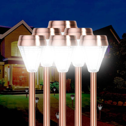 6-Pack: EcoThink Outdoor Solar LED Pathway Light DailySale