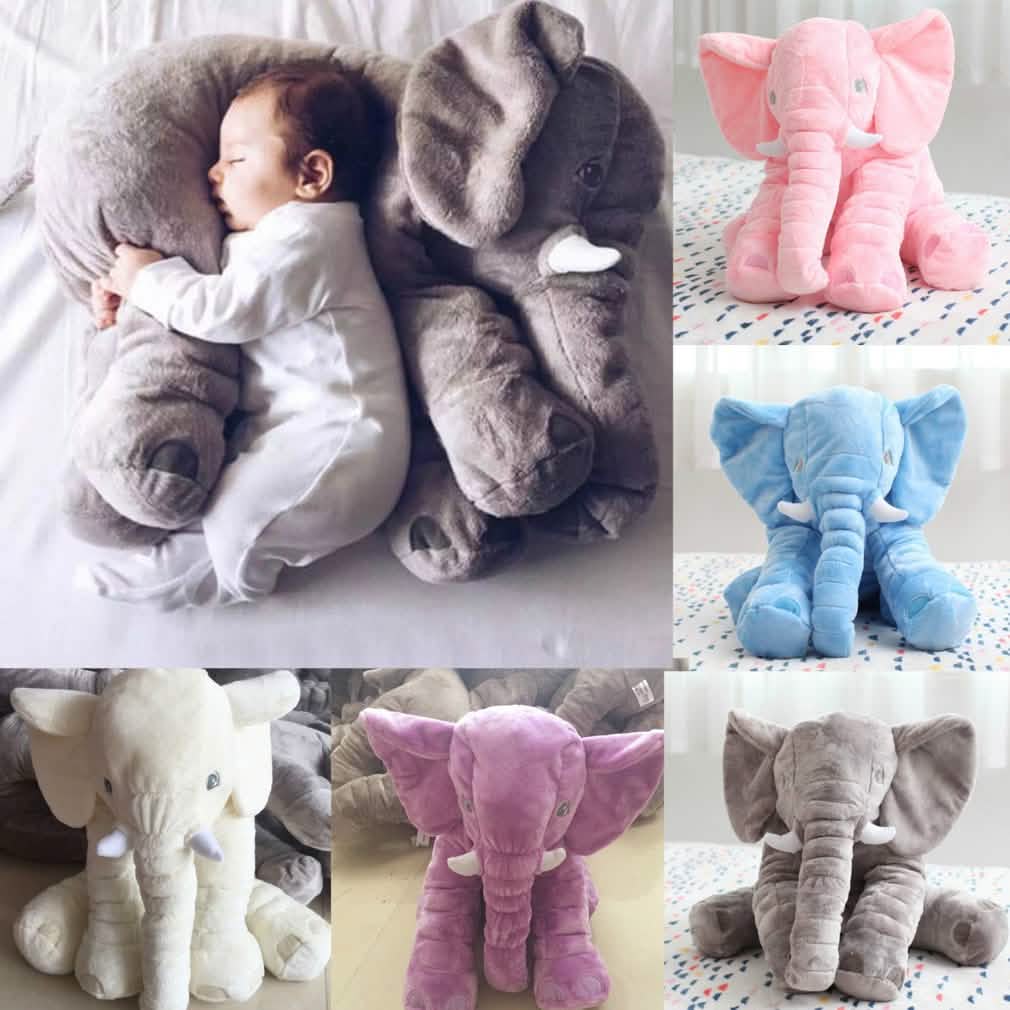 Elephant Plush Pillow - Assorted Colors DailySale