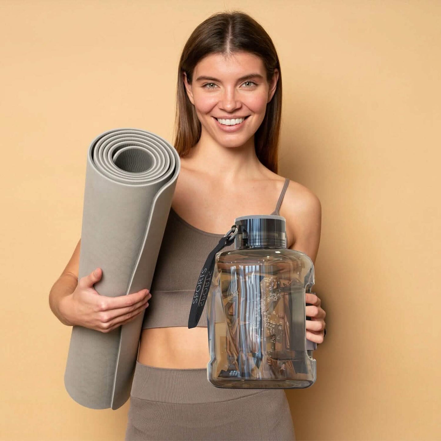 1.5L Large Capacity Portable Rechargeable Hydrogen Water Bottle 6 Min. Quick Electrolysis DailySale