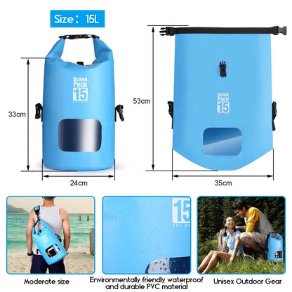 15L Waterproof Lightweight Dry Bag DailySale