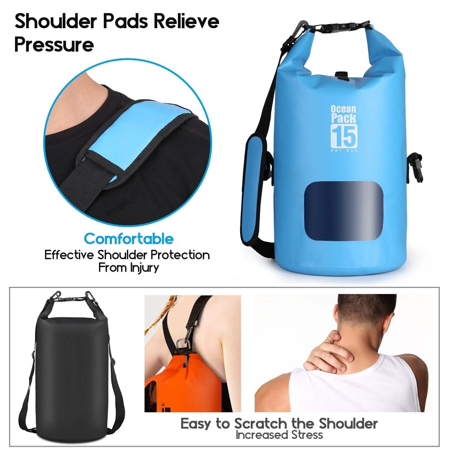 15L Waterproof Lightweight Dry Bag DailySale
