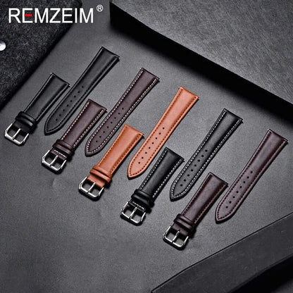 Suunto Race, Vertical & 9 Peak Calfskin Band with Stitching Choices BandsCo Straps