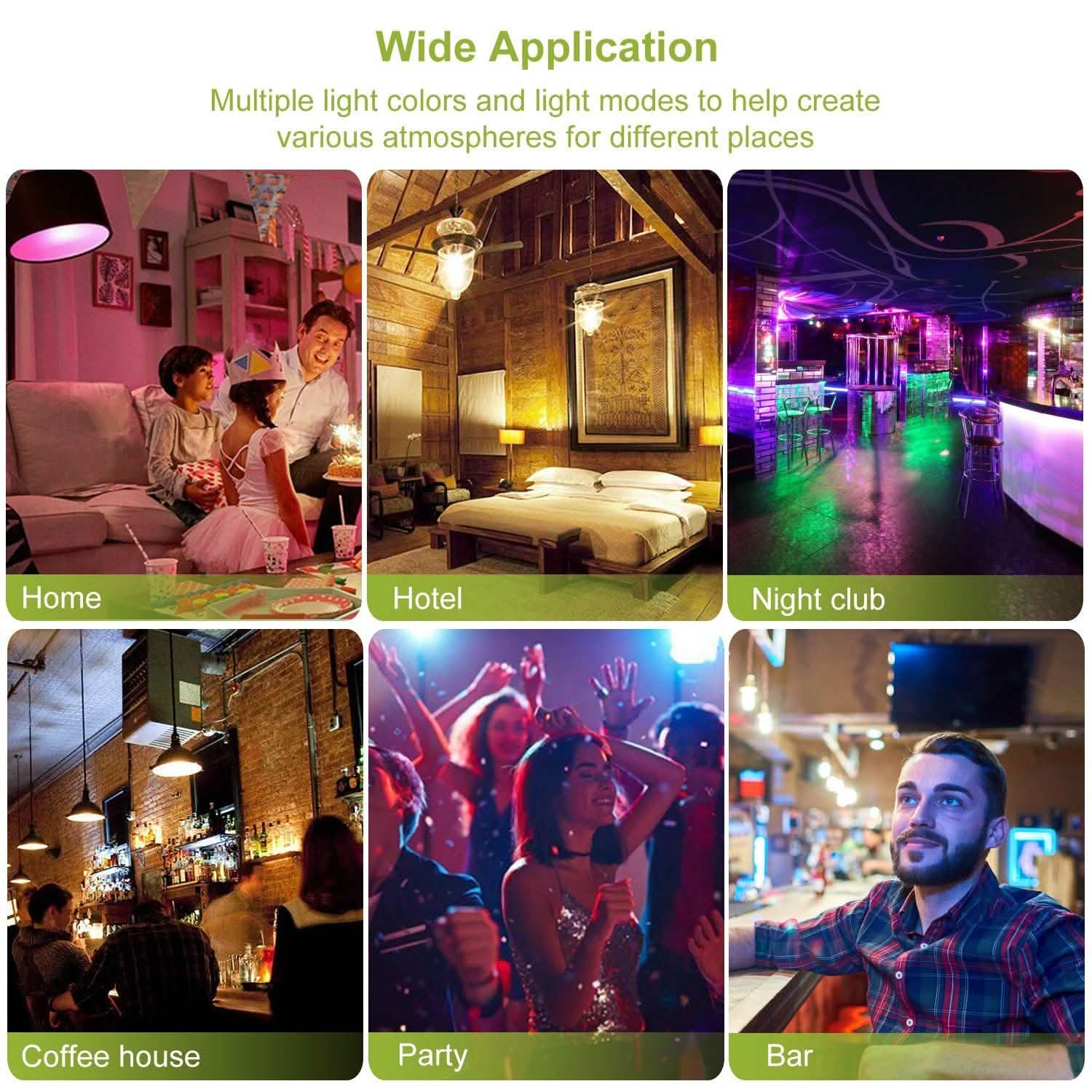 16 Colors Change LED Bulbs E27 3W RGD Dimmable Mood Lighting Lamp DailySale
