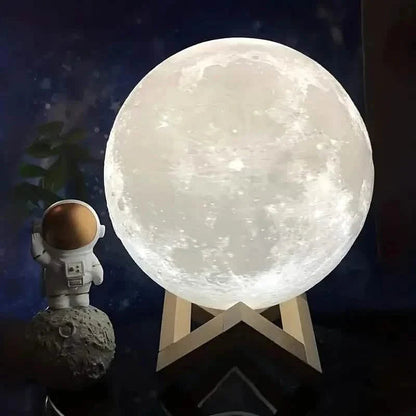 16 Colors Lunar Table Lamp with Remote Control, Creative Small Night Lamp DailySale