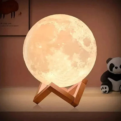 16 Colors Lunar Table Lamp with Remote Control, Creative Small Night Lamp DailySale