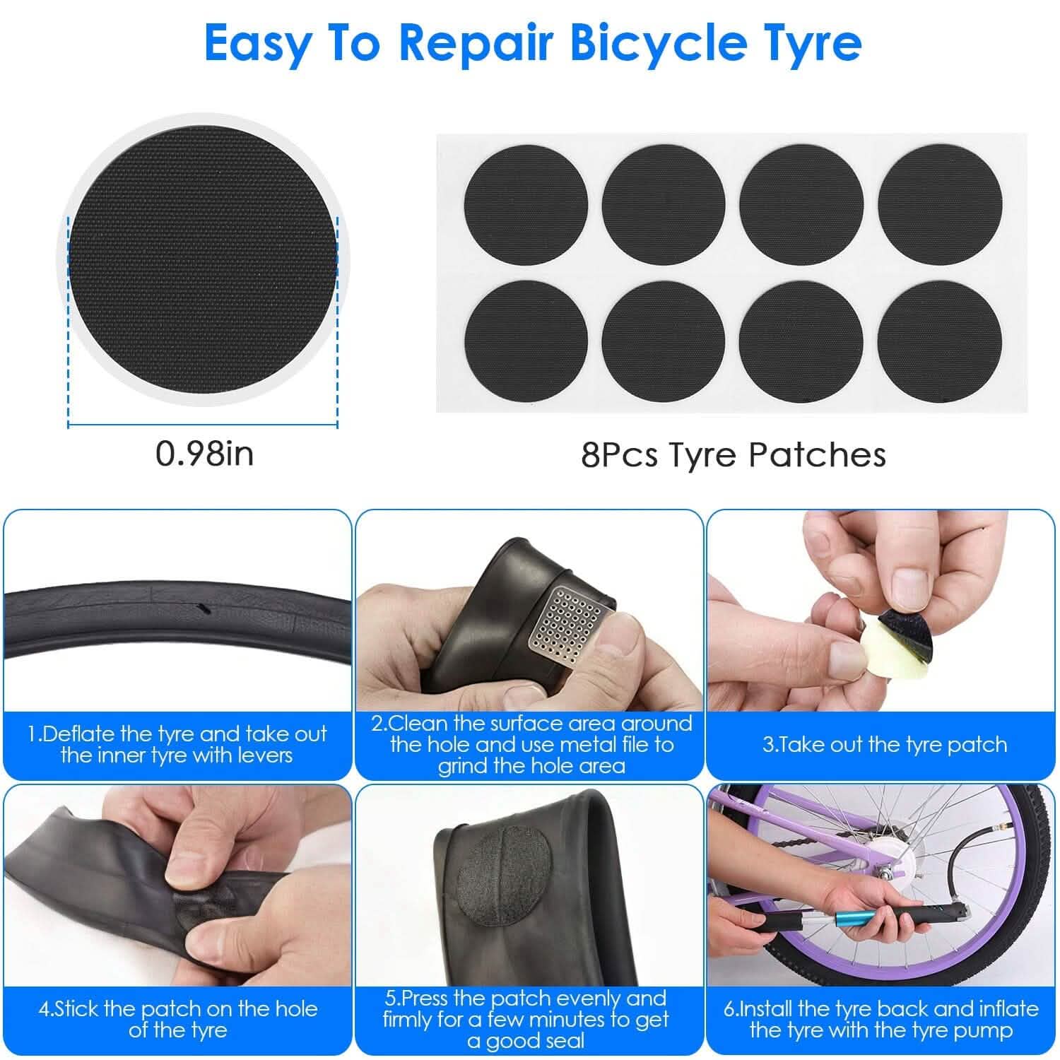 16-in-1 Bicycle Tire Repair Kit DailySale