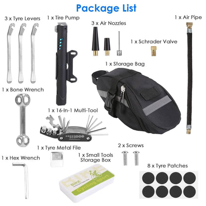 16-in-1 Bicycle Tire Repair Kit DailySale