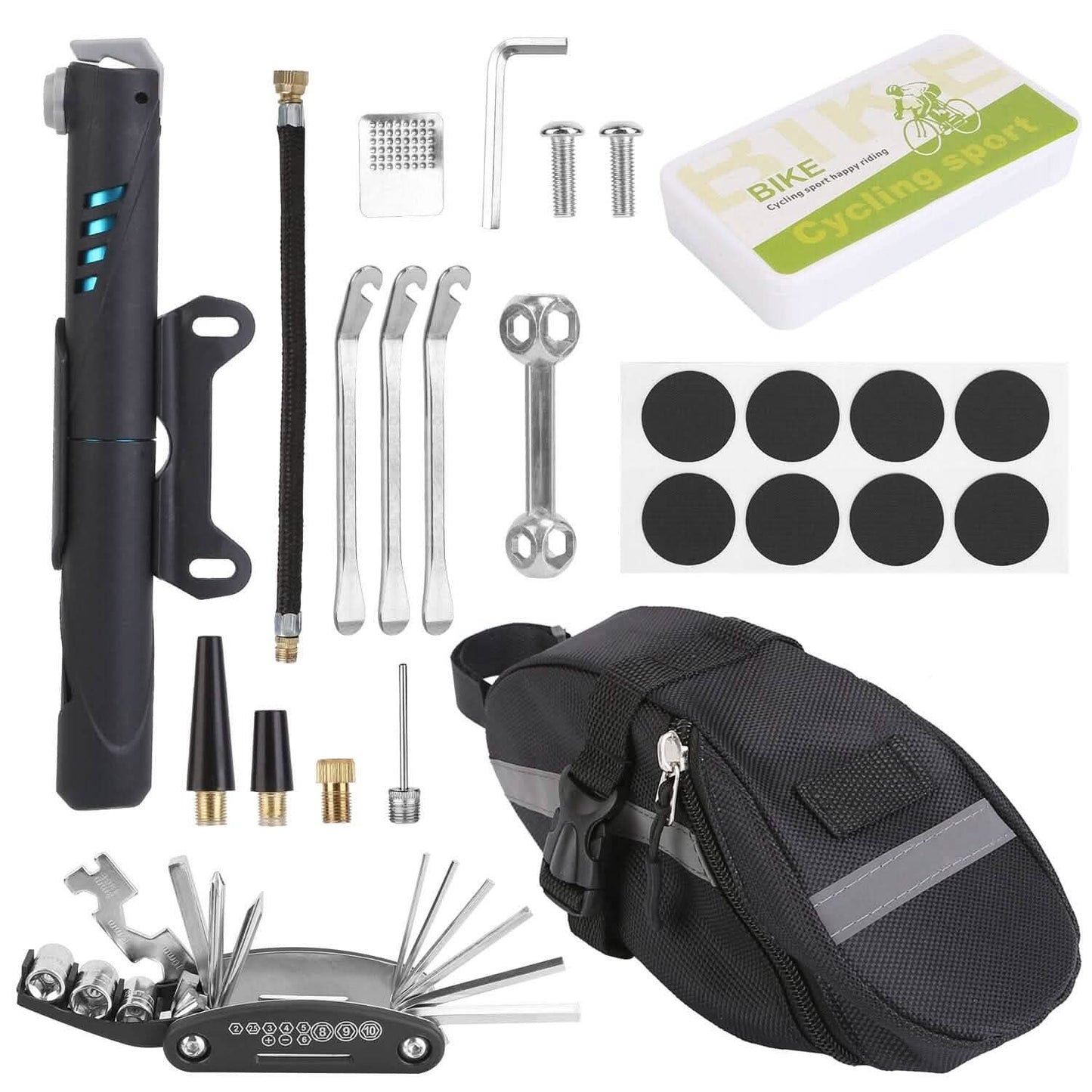 16-in-1 Bicycle Tire Repair Kit DailySale