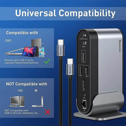 16-in-1 Multifunctional Type-C Hub Docking Station DailySale