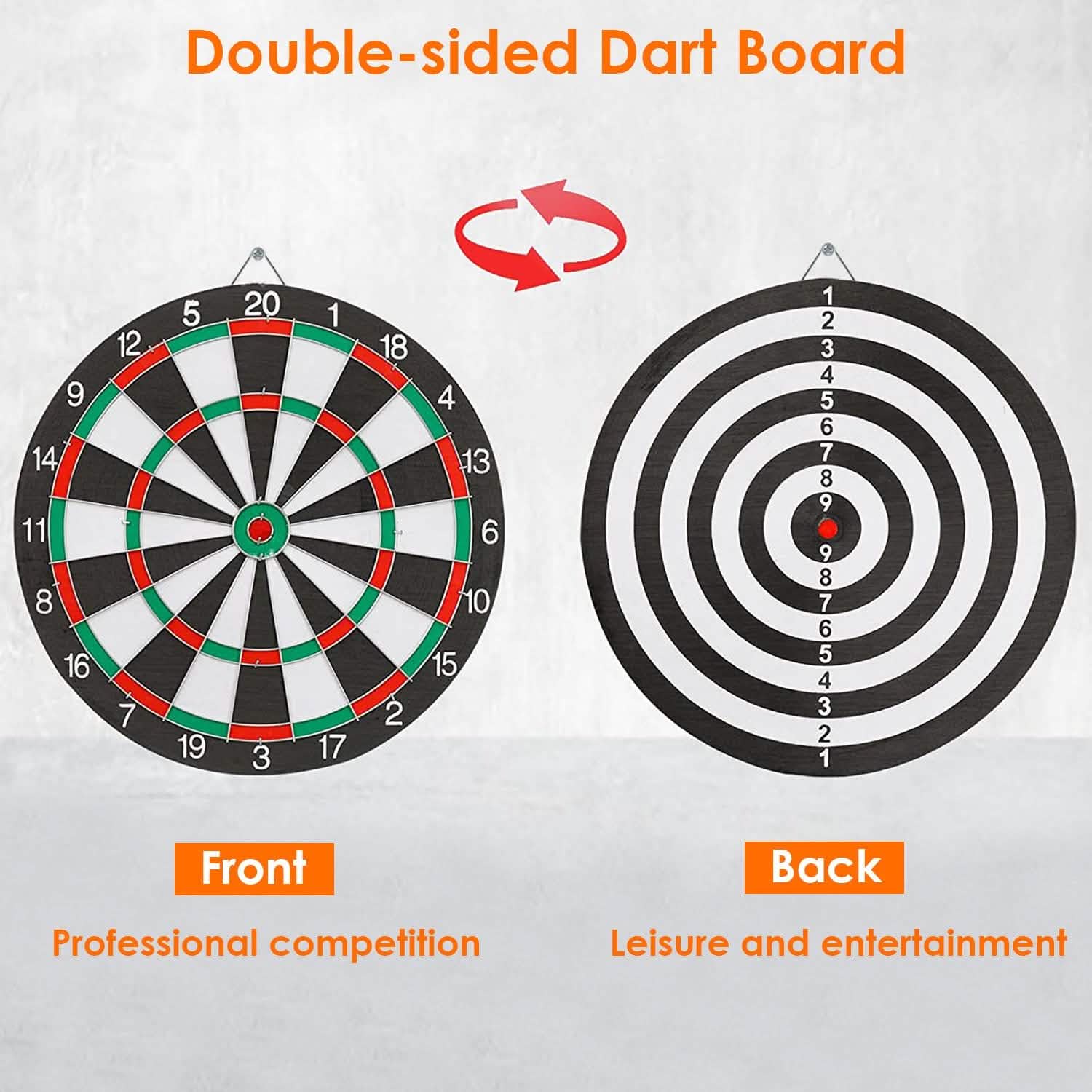 16-Inch Dart Board Game Set DailySale
