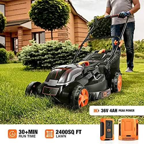 16-Inch DSF Cordless Lawn Mower DailySale