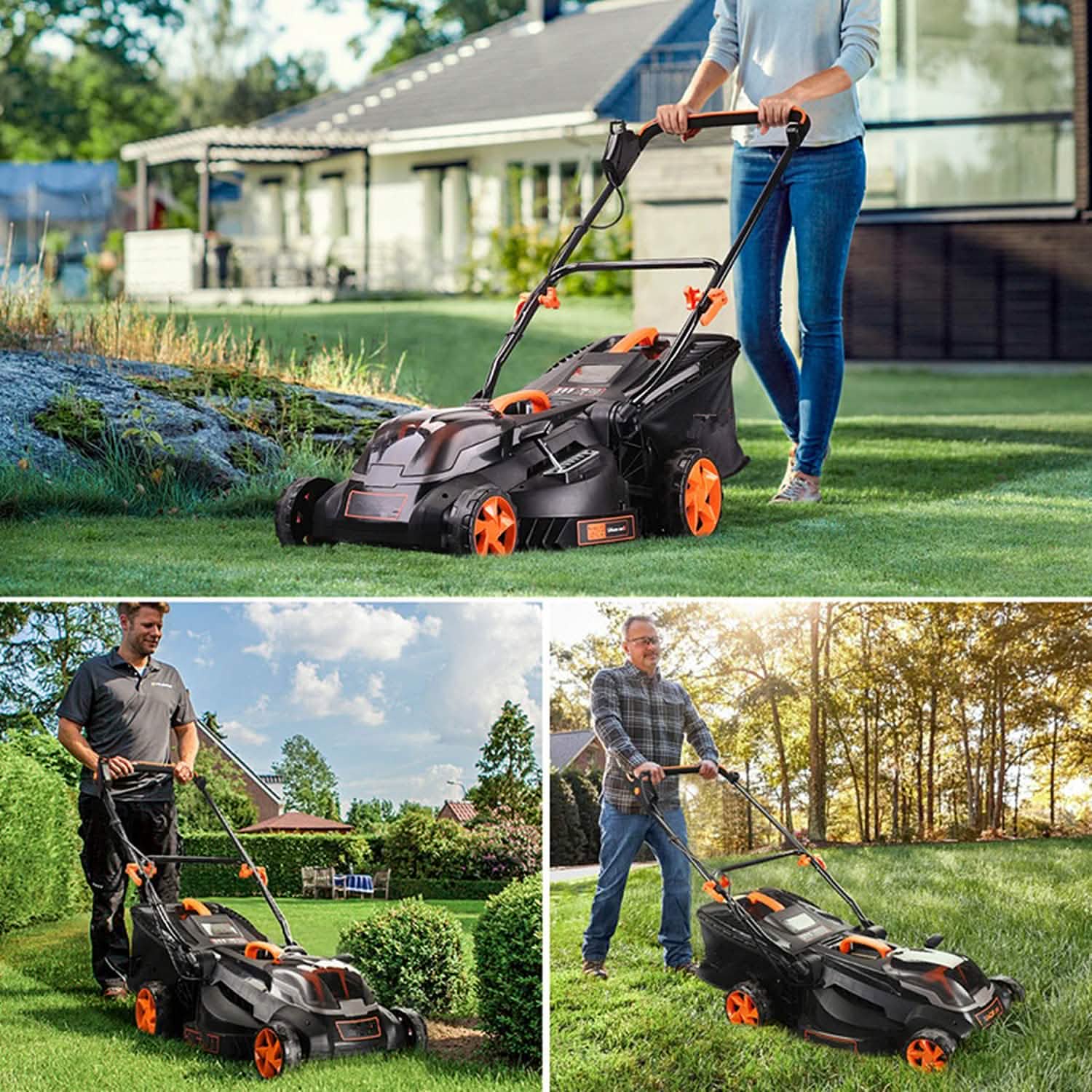 16-Inch DSF Cordless Lawn Mower DailySale