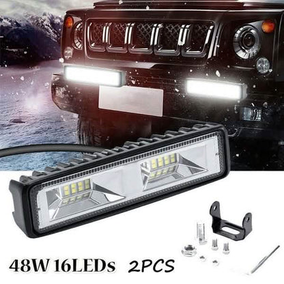 16 LEDs 48w DRL LED Work Light Driving Lamp DailySale