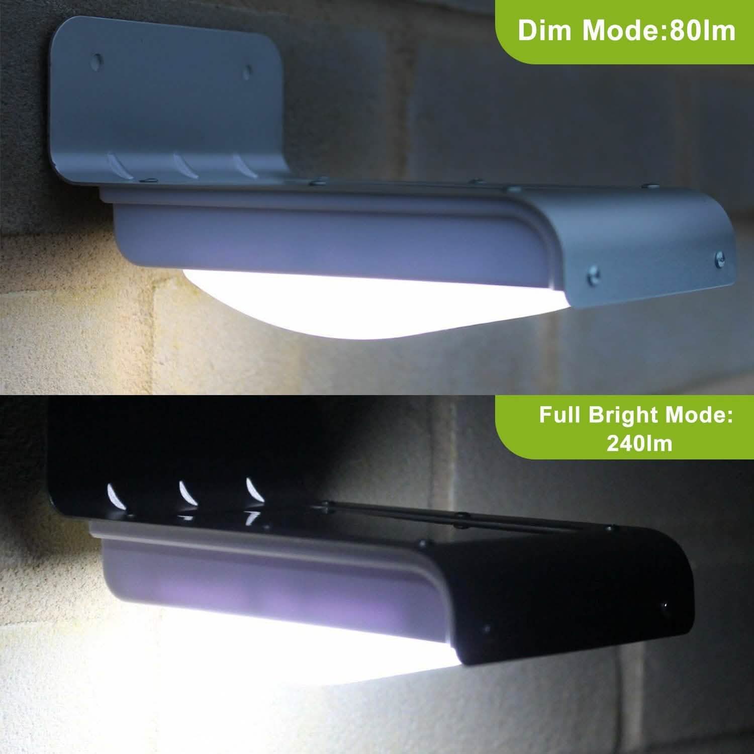 16 LEDs Outdoor Solar Wall Lights DailySale