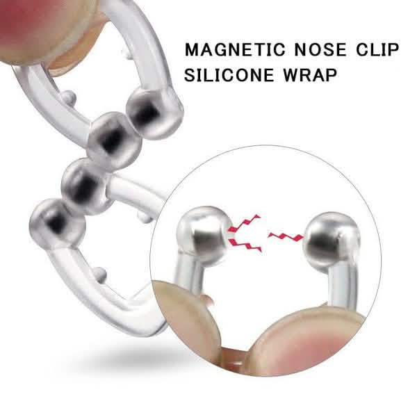 16-Pack: Silicone Magnetic Nose Clip Portable Mini Anti Snoring DailySale