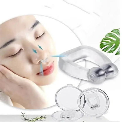 16-Pack: Silicone Magnetic Nose Clip Portable Mini Anti Snoring DailySale