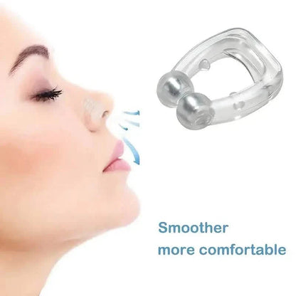 16-Pack: Silicone Magnetic Nose Clip Portable Mini Anti Snoring DailySale