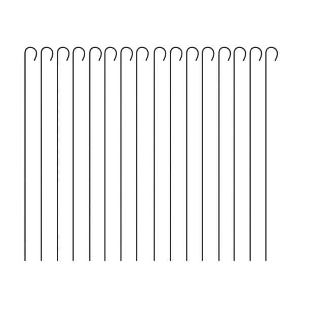16 Panels Large Indoor Metal Pet Fence DailySale