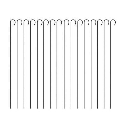16 Panels Large Indoor Metal Pet Fence DailySale