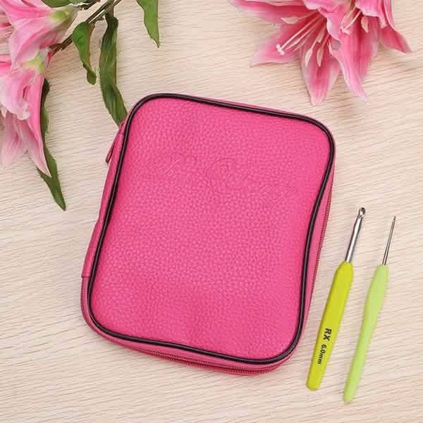 16-Piece: Colored Crochet Hooks Yarn DailySale