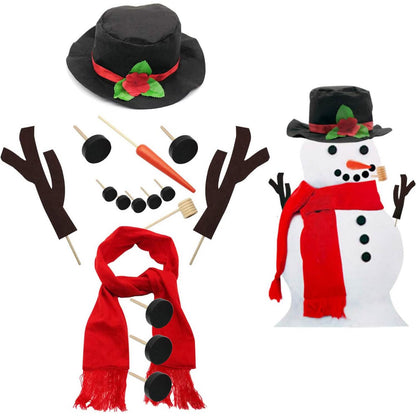 16-Piece: Snowman Decorating Dressing Kit DailySale