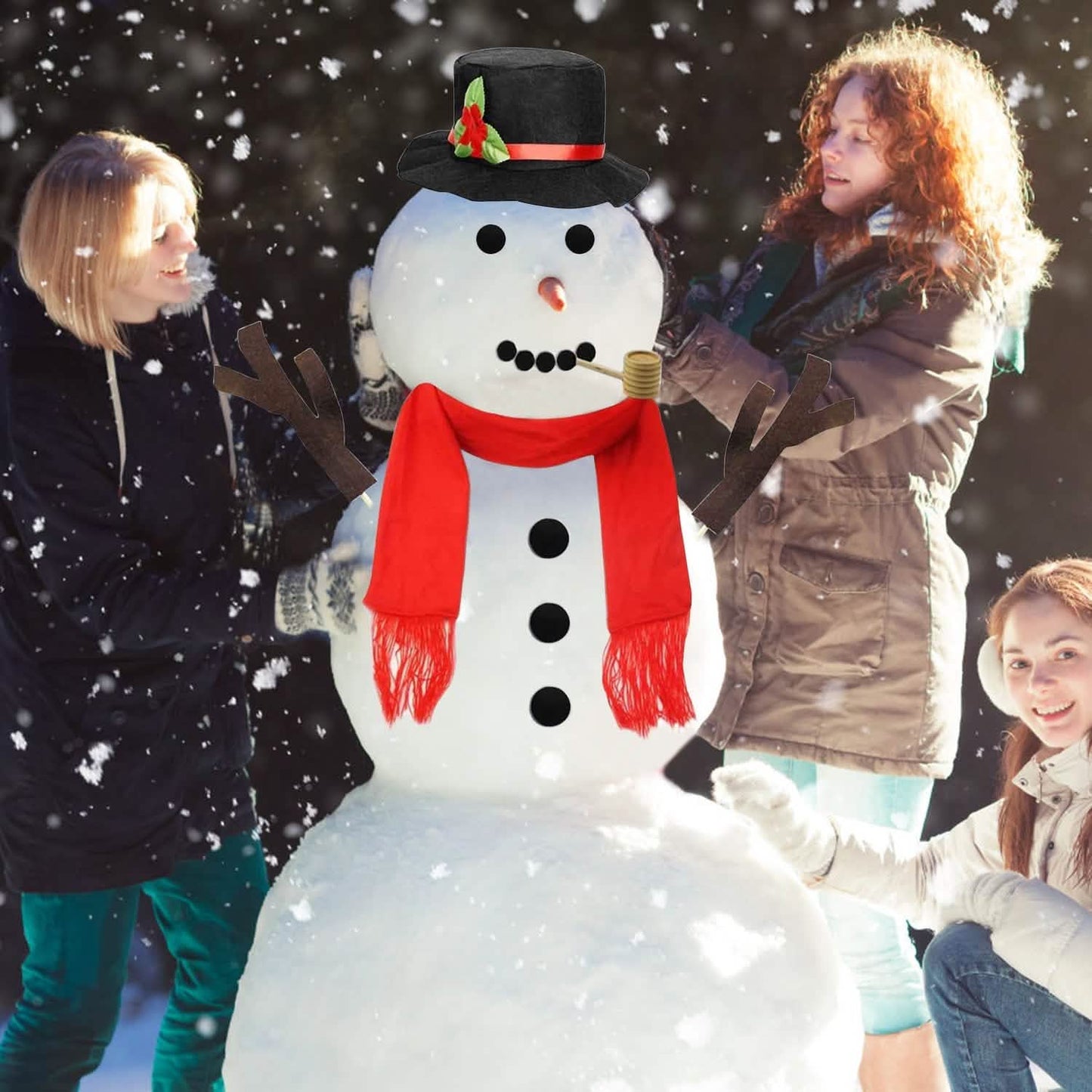 16-Piece: Snowman Decorating Dressing Kit DailySale