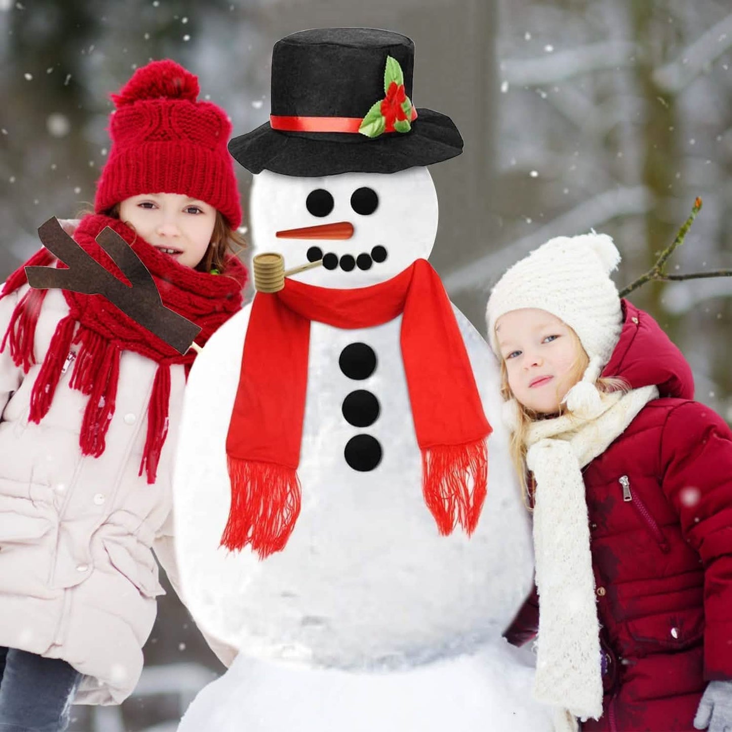 16-Piece: Snowman Decorating Dressing Kit DailySale