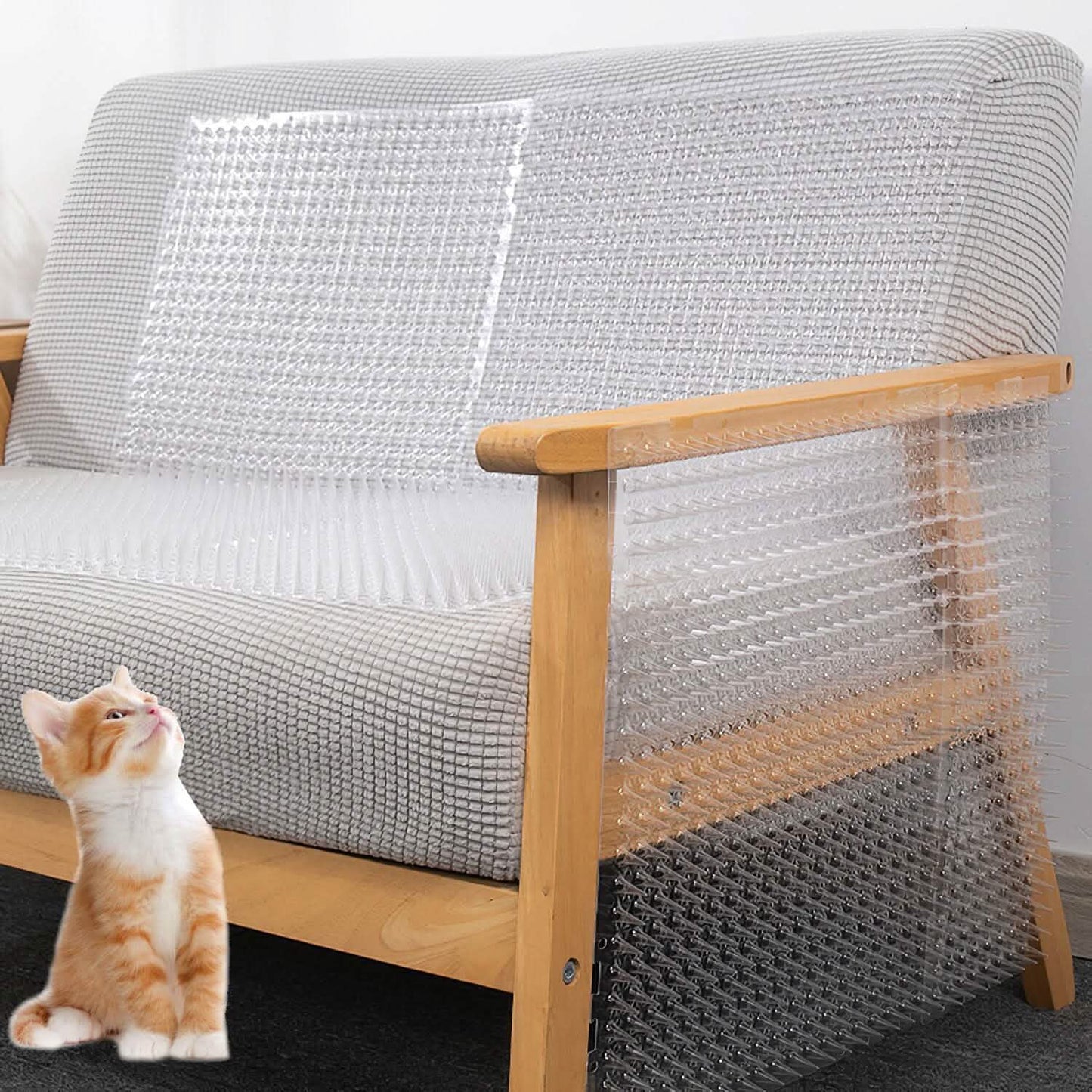 16-Pieces: Deterrent Training Mats with Spikes DailySale