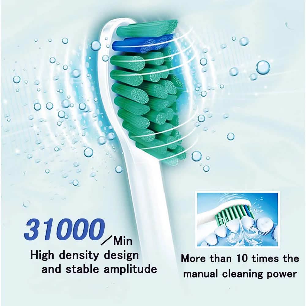 16-Pieces: HX6014 Replacement Electric Toothbrush Head Fits For Philips Sonicare Toothbrush Heads DailySale